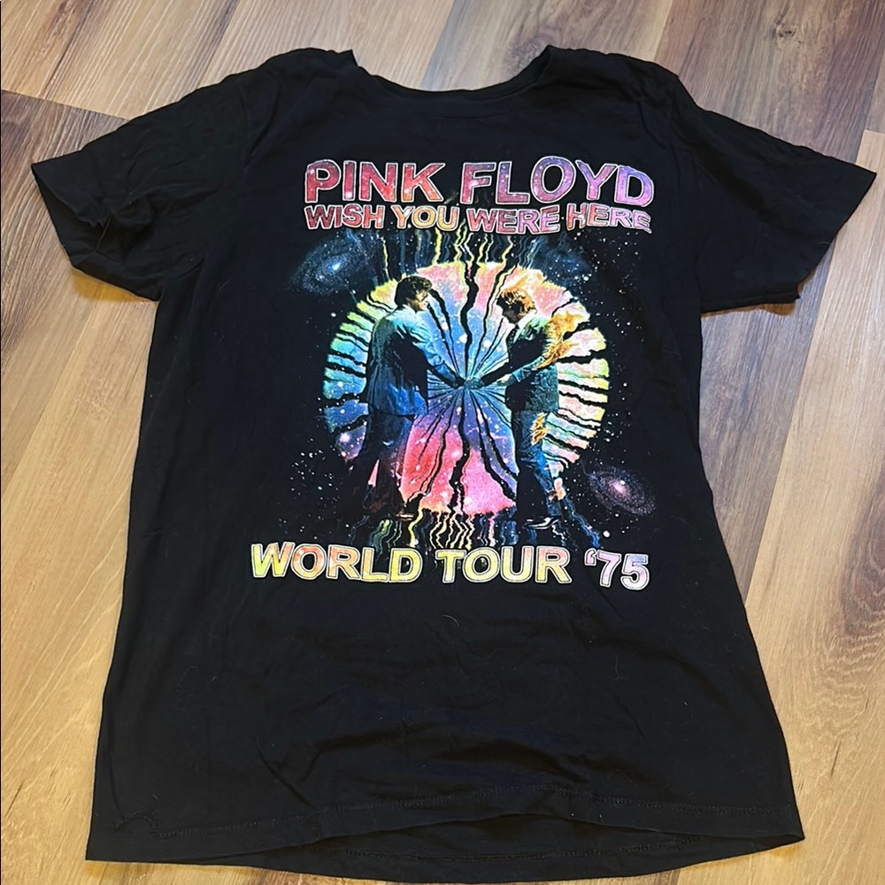 Pink Floyd Black Short Sleeve Tee